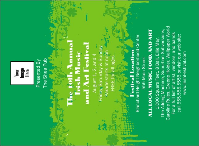 Irish Invitation Product Front