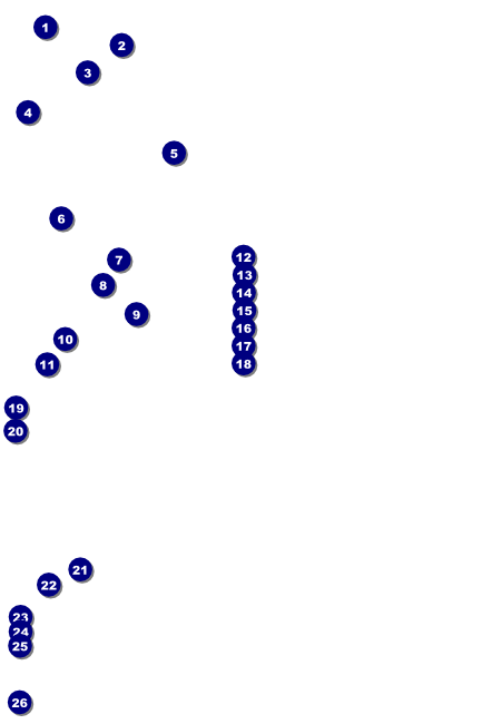 All-Star Retro Baseball Poster Front Field Markers