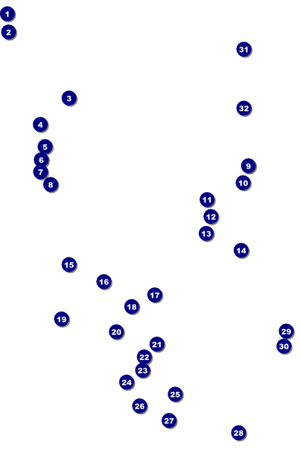 Circle Gala Poster Front Field Markers