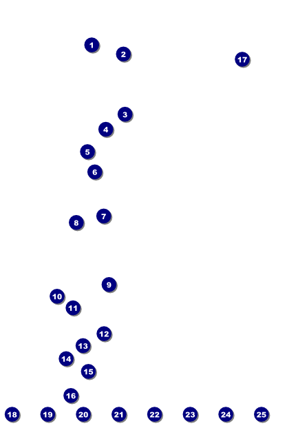 Fourth of July Freedom Blue Poster Front Field Markers