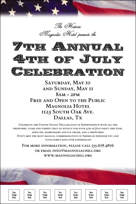 American Flag Poster 002 Product Front