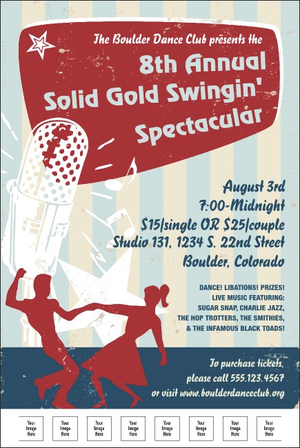 Swing Dance Poster Product Front