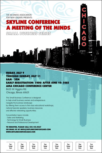 Chicago Poster with Image Upload