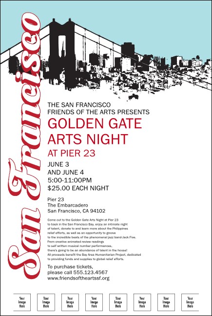 San Francisco Poster Product Front