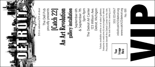 Detroit BW VIP Pass Product Front