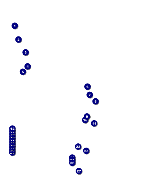 Street Fair Market Flyer Front Field Markers