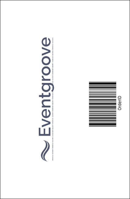 Gymnastics Drink Ticket Product Back