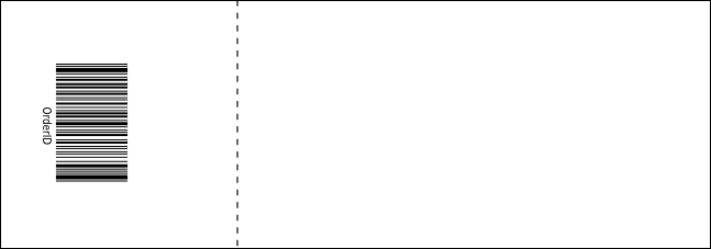 Image Upload Polaroid Raffle Ticket Product Back