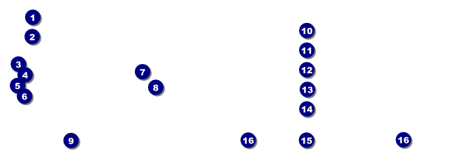 World Travel Raffle Ticket Front Field Markers