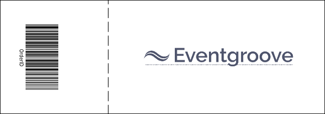 Boxing Event Ticket Product Back