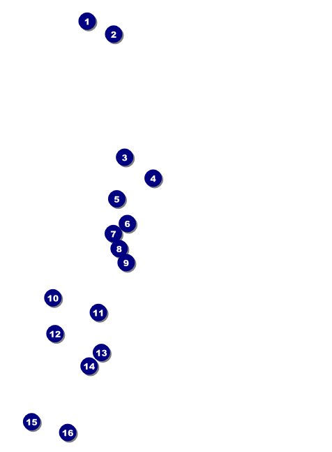 Romeo and Juliet Invitation Front Field Markers