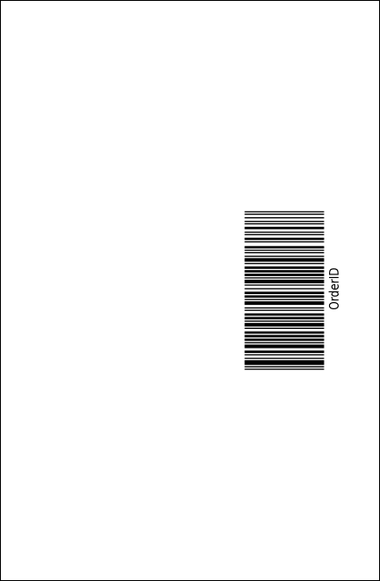 Classic Brown Pinstripe Drink Ticket Product Back