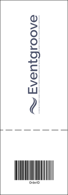 Dinosaur Event Ticket Product Back