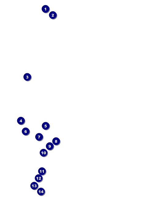 Spiritual Music Invitation Front Field Markers