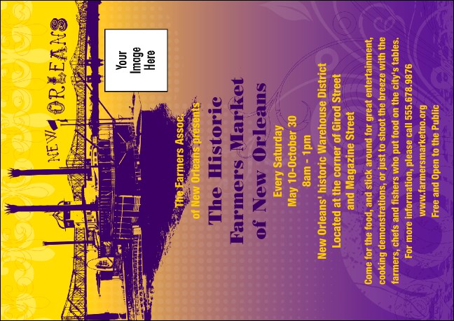 New Orleans Club Flyer