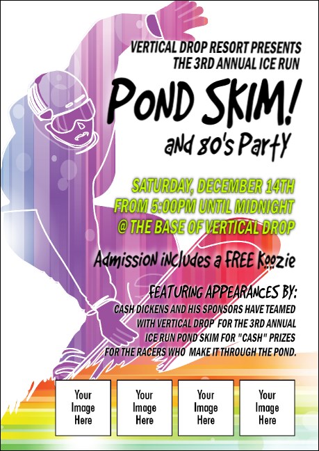 Snowboarding Club Flyer