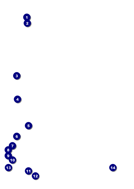 Retro Comic Book Club Flyer Front Field Markers