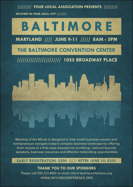 Baltimore Club Flyer