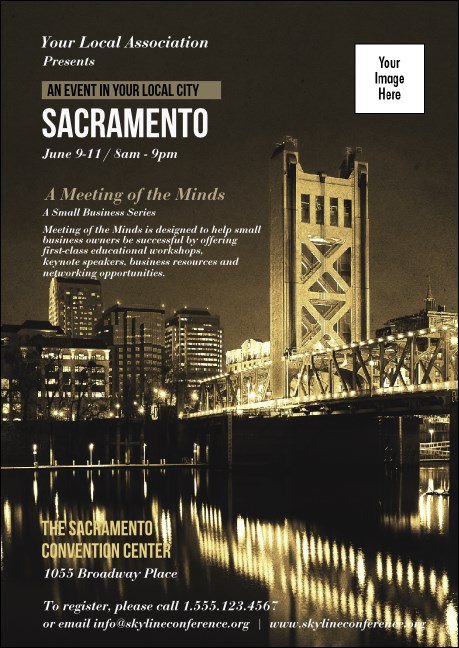 Sacramento Club Flyer Product Front